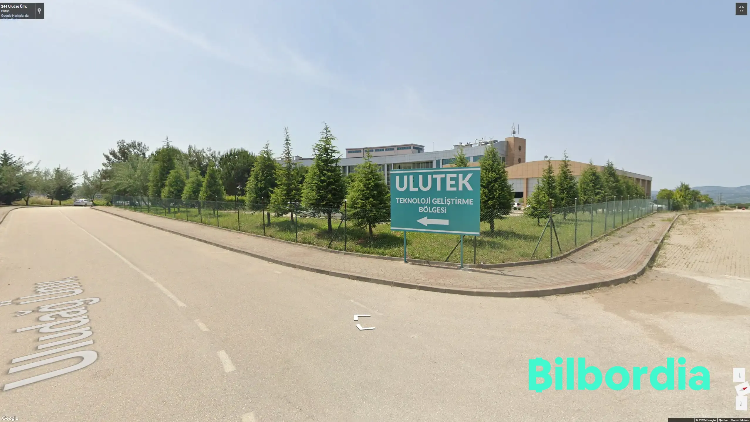 ULU21 | ULUTEK Giriş Yolu Tabela Reklamı - Billede 1